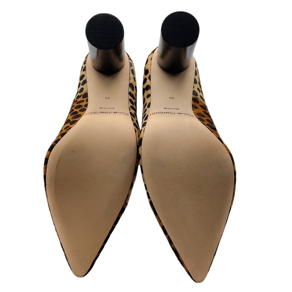 ULLA JOHNSON UMBER LEOPARD CHEETAH JERRI KNEE HIGH CALF PONY HAIR BOOTS - Picture 7 of 8